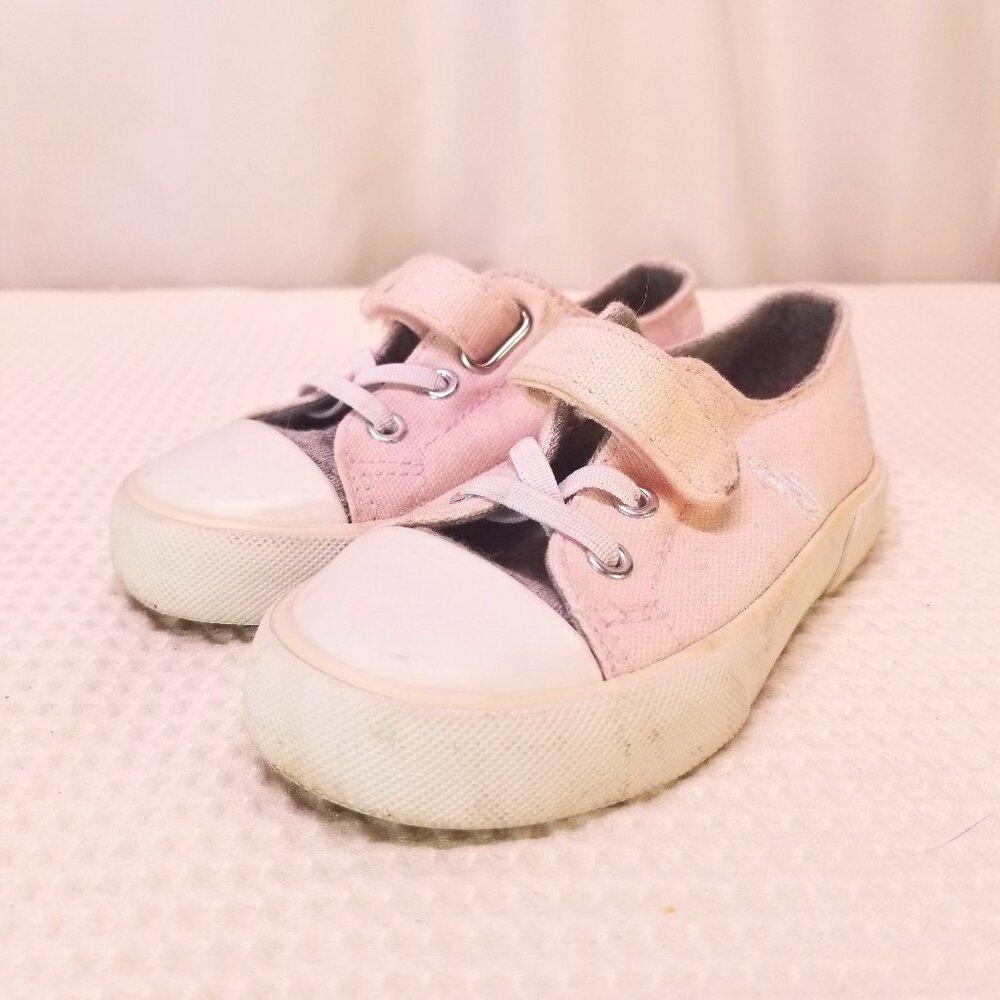 Polo Ralph Lauren Kid's Girl's Toddler Shoes Sneakers Size 6 Pink & White
